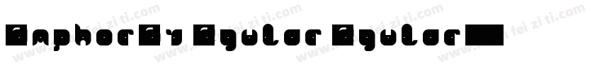 CamphorW01 Regular Regular字体转换